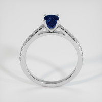 0.91 Ct. Sapphire Ring, 14K White Gold 3