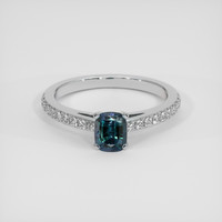 0.55 Ct. Gemstone Ring, 14K White Gold 1