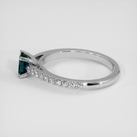 0.55 Ct. Gemstone Ring, 14K White Gold 4