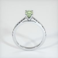 0.80 Ct. Sapphire Ring, 14K White Gold 3