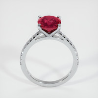Ruby Ring 4.04 Ct. 18K White Gold Preview