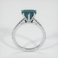 2.59 Ct. Sapphire Ring, 18K White Gold 3