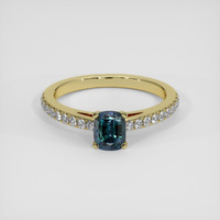0.55 Ct. Gemstone Ring, 14K Yellow Gold 1