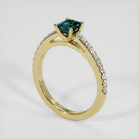 0.55 Ct. Gemstone Ring, 14K Yellow Gold 2