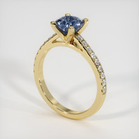 1.23 Ct. Gemstone Ring, 14K Yellow Gold 2