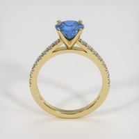 1.44 Ct. Blue Sapphire Ring, 14K Yellow Gold 3