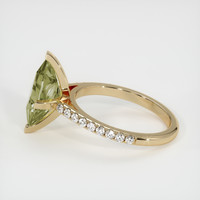 3.20 Ct. Sapphire Ring, 14K Yellow Gold 4