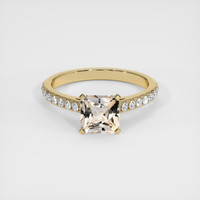 1.14 Ct. Sapphire Ring, 14K Yellow Gold 1