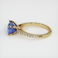 3.00 Ct. Sapphire Ring, 18K Yellow Gold 4