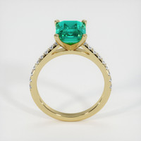 2.23 Ct. Emerald Ring, 18K Yellow Gold 3