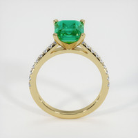 1.59 Ct. Emerald Ring, 18K Yellow Gold 3