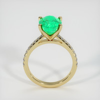 1.91 Ct. Emerald Ring, 18K Yellow Gold 3