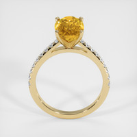 3.00 Ct. Gemstone Ring, 18K Yellow Gold 3