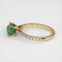 2.06 Ct. Sapphire Ring, 18K Yellow Gold 4