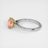 2.33 Ct. Sapphire Ring, 14K Yellow & White 4