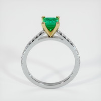 Emerald Ring 0.79 Ct. 18K Yellow White Preview