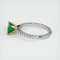 Emerald Ring 0.79 Ct. 18K Yellow White Preview