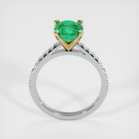 Emerald Ring 1.67 Ct., 18K Yellow White Preview