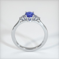 0.77 Ct. Blue Sapphire Ring, Platinum 950 3