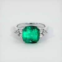 Emerald Ring 6.21 Ct., Platinum 950 Preview