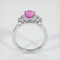 1.51 Ct. Pink Sapphire Ring, Platinum 950 3