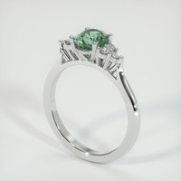 0.98 Ct. Sapphire Ring, Platinum 950 2