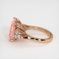 12.48 Ct. Sapphire Ring, 14K Rose Gold 4