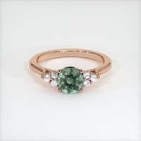 1.01 Ct. Sapphire Ring, 18K Rose Gold 1