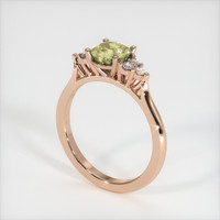 1.02 Ct. Sapphire Ring, 18K Rose Gold 2