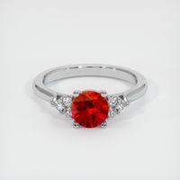 Ruby Ring 0.86 Ct., 14K White Gold Preview