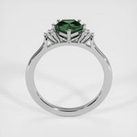 1.44 Ct. Green Sapphire Ring, 14K White Gold 3