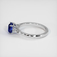 2.04 Ct. Sapphire Ring, 18K White Gold 4