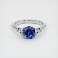 1.84 Ct. Sapphire Ring, 18K White Gold 1