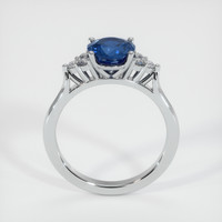 1.84 Ct. Sapphire Ring, 18K White Gold 3