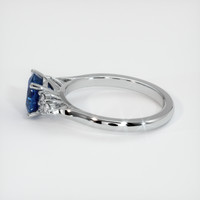 1.84 Ct. Sapphire Ring, 18K White Gold 4