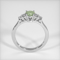 0.69 Ct. Sapphire Ring, 18K White Gold 3