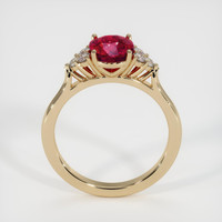 2.31 Ct. Ruby Ring, 10K Yellow Gold 3