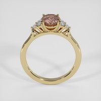 1.63 Ct. Padparadscha Sapphire Ring, 14K Yellow Gold 3
