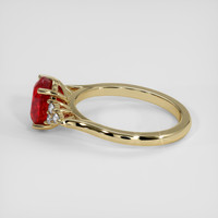 3.27 Ct. Ruby Ring, 14K Yellow Gold 4