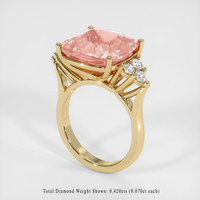 12.48 Ct. Sapphire Ring, 14K Yellow Gold 2