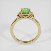 1.54 Ct. Green Sapphire Ring, 14K Yellow Gold 3