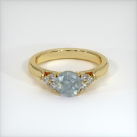 1.15 Ct. Sapphire Ring, 14K Yellow Gold 1