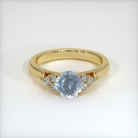 1.17 Ct. Sapphire Ring, 14K Yellow Gold 1