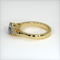 1.17 Ct. Sapphire Ring, 14K Yellow Gold 4
