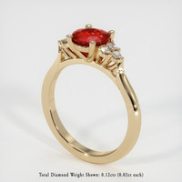 Ruby Ring 0.86 Ct. 14K Yellow Gold Preview