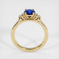 0.91 Ct. Sapphire Ring, 18K Yellow Gold 3