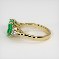 2.54 Ct. Emerald Ring, 18K Yellow Gold 4