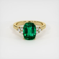 Emerald Ring 2.71 Ct., 18K Yellow Gold Preview