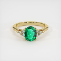 Emerald Ring 1.36 Ct., 18K Yellow Gold Preview