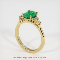 Emerald Ring 1.36 Ct., 18K Yellow Gold Preview